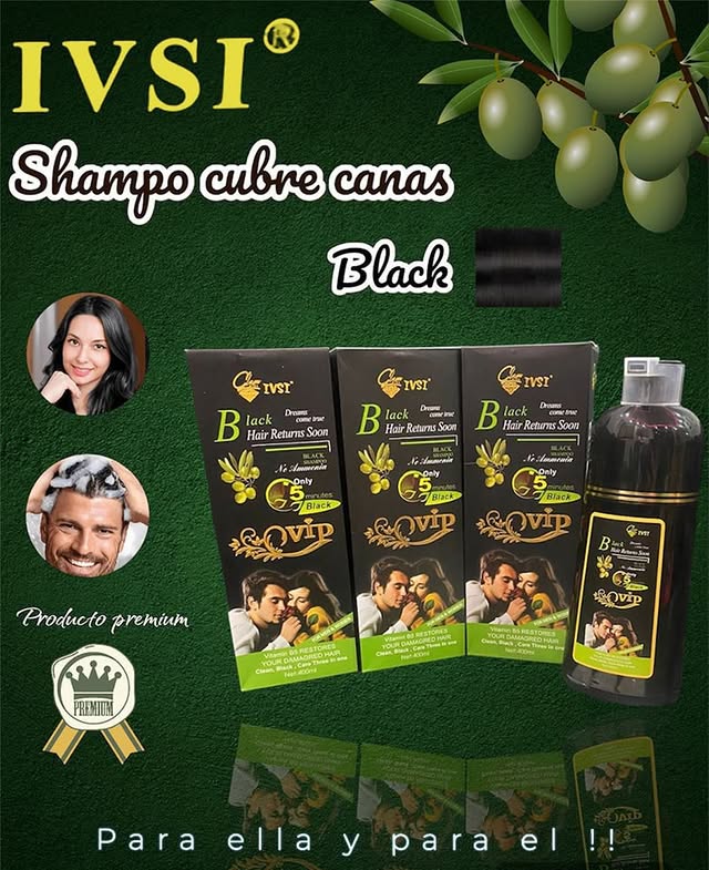 SHAMPOO 3 EN 1 CUBRE CANAS SIN QUIMICOS