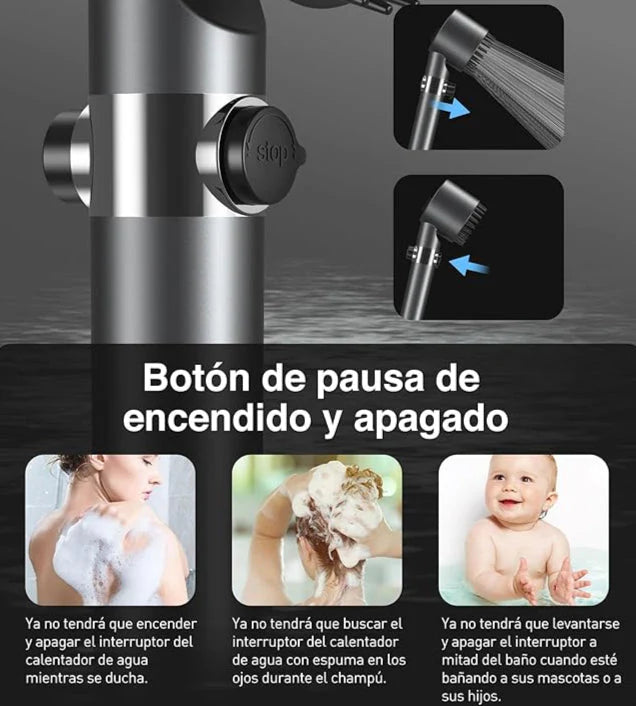 MekoPro® – Ducha Multifuncional Masajeadora y Purificante (OFERTA 2X1)