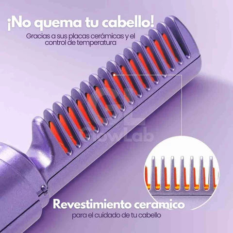Cepillo alisador portátil (RECARGABLE) - 50% DESCUENTO
