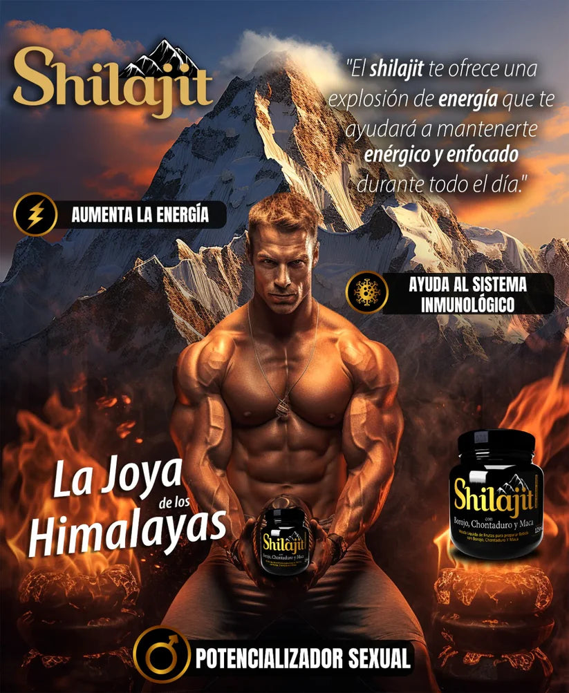 Shilajit - Puro Recomendado Importado