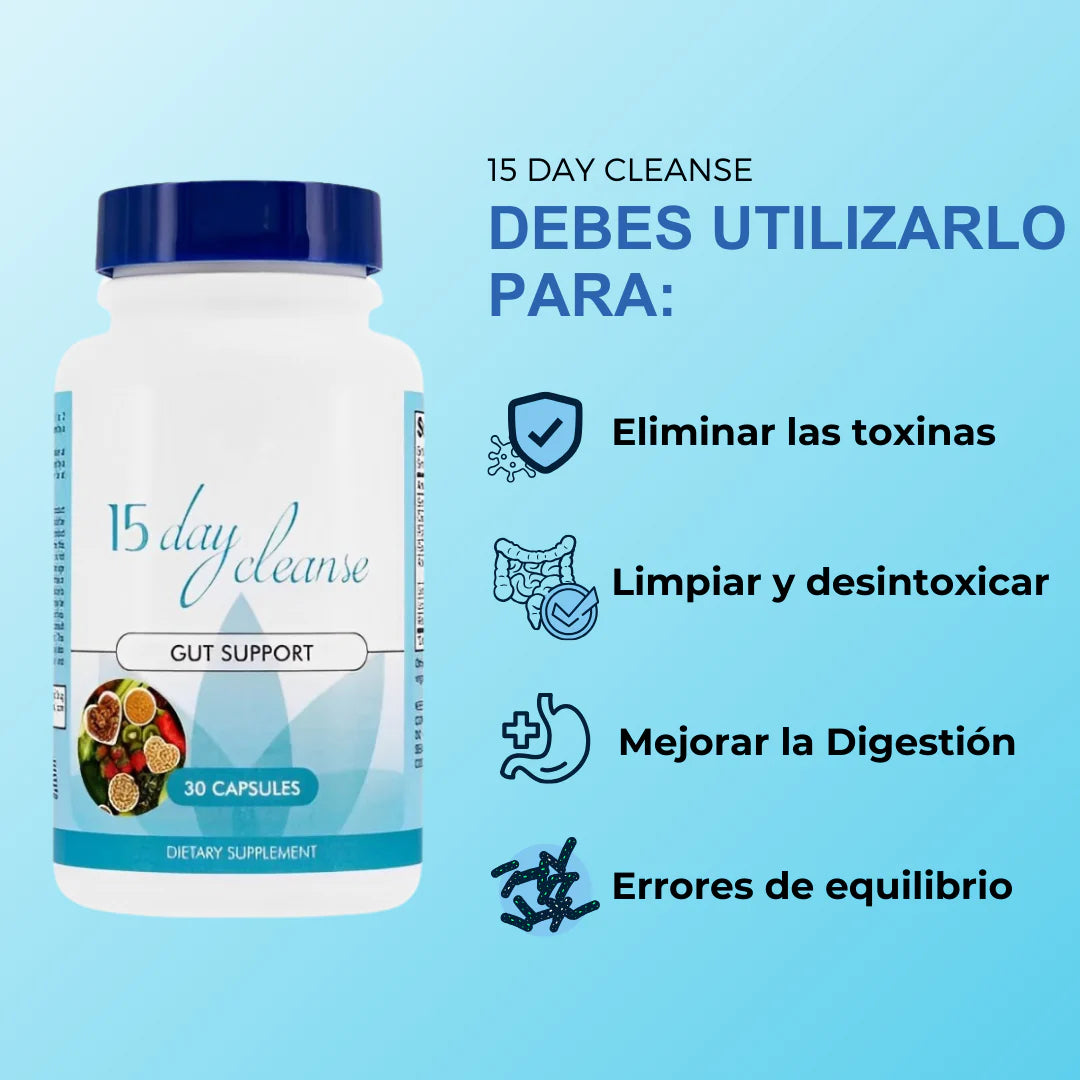 Nutri-Life™ Limpieza de 15 Días Importado (Compra 1 Lleva 1 Gratis)