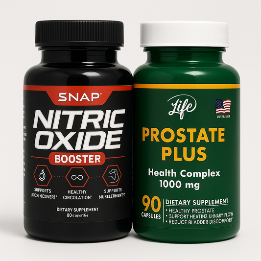 COMBO VITALIDAD ✅  Prostate Plus + Nitric Oxide