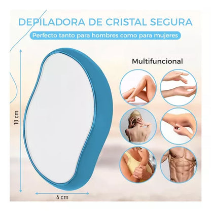 Depiladora Corporal Piedra de Cristal